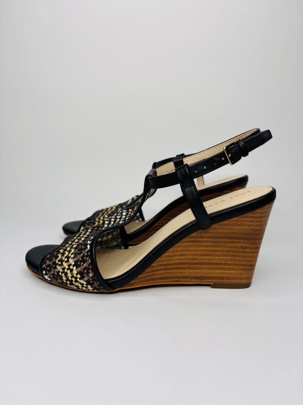 Cole Haan Maddie Open Toe Wedge Heel Sandals